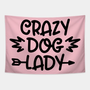 Crazy Dog Lady Tapestry