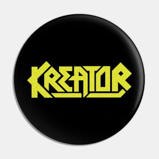 Kreator gold Pin