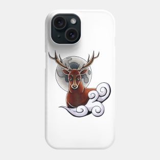 Moonlight Stag (WB) Phone Case