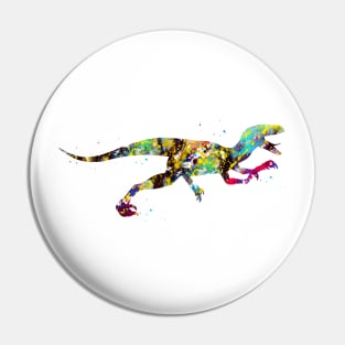 Velociraptor Pin