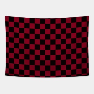 【Black & Red Pattern】 Tapestry