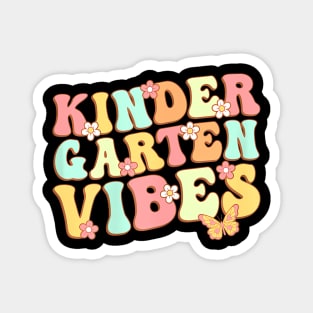 Kindergarten Vibes  Kindergarten Teacher Kids Magnet