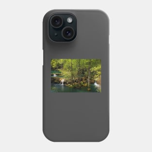 The Small Waterfalls at Martin Brod in Bosnia Phone Case