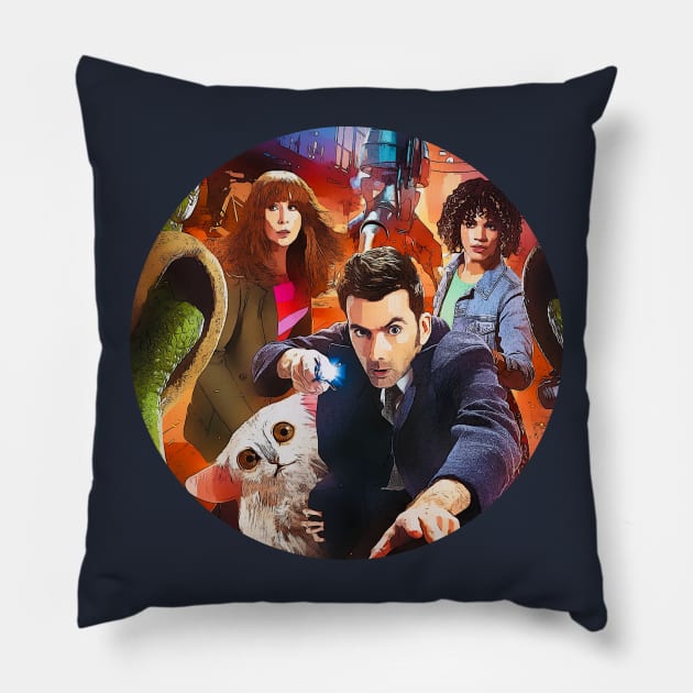 The Star Beast Pillow by Doctor Who Tees 