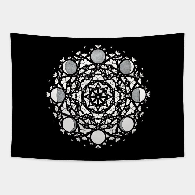 Moon Meditations Tapestry by MaryCapaldi