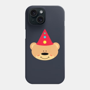 Teddy bear clown Phone Case