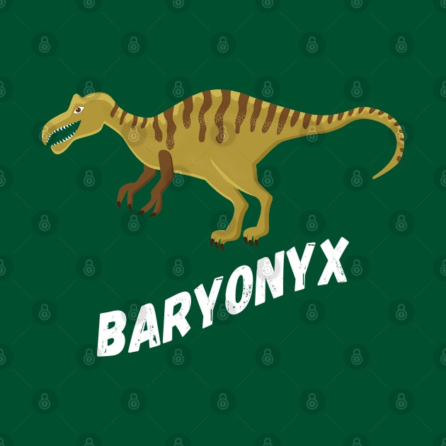 Fun Baryonyx Dinosaur Design! by Terra Fossil Merch