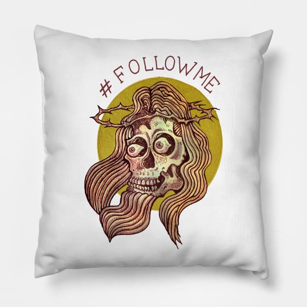 Follow Me Pillow by miskel