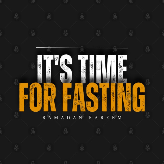 It's time for fasting and Ramadan Kareem by Yns store