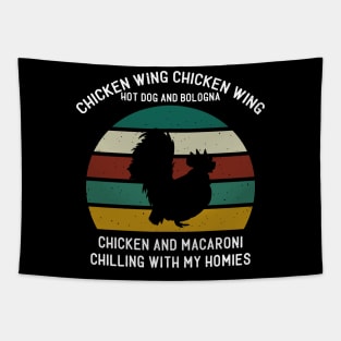 chicken wing chicken wing Tapestry