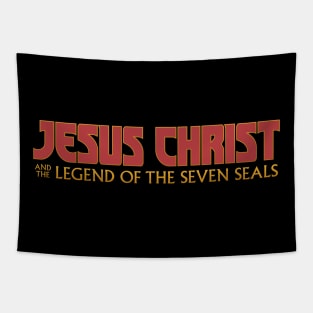 Jesus Christ And The Legend Of The Seven Seals Tapestry