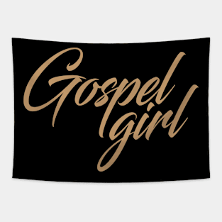 Gospel girl christian Tapestry