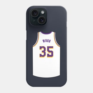 Christian Wood Jersey White Qiangy Phone Case