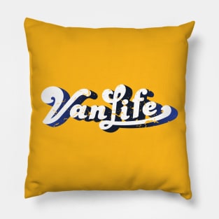 Vintage vanlife Pillow