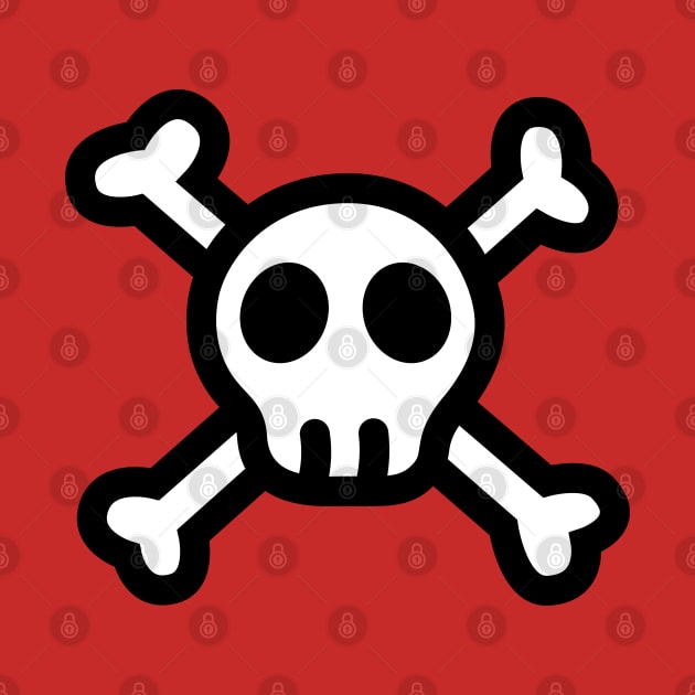 Simple Skull & Crossbones by DaTacoX