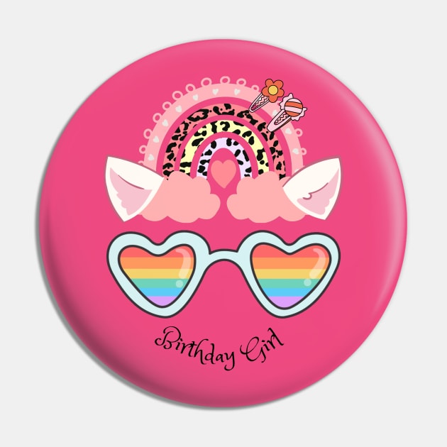 Birthday Girl Pin by Darunyaa