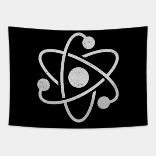 Atomic Atom Minimalist Symbol Tapestry