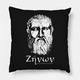 Zeno of Citium Father of Stoicism Greek Philosopher Pillow