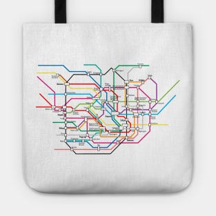 Tokyo Subway Map Tote