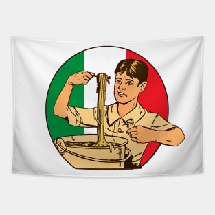 Italian Pasta Tapestry