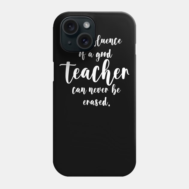 Teacher Appreciation Gift Teacher Gift Back To School Phone Case by Synithia Vanetta Williams