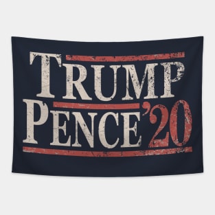 Grunge Donald Trump Mike Pence 2020 Tapestry