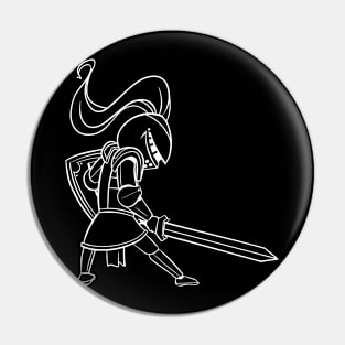 Soldier art Pin