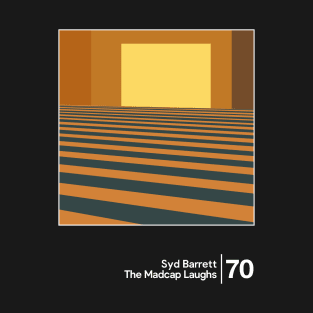 Syd Barrett - The Madcap Laughs / Minimalist Graphic Design T-Shirt