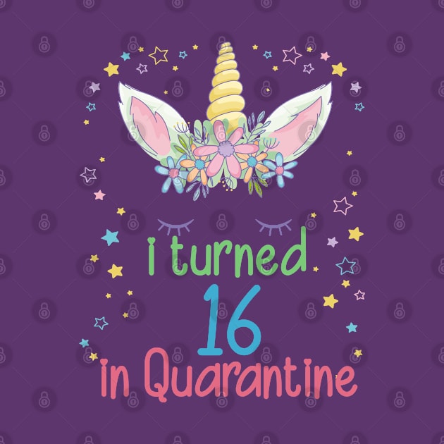 Quarantine Birthday Shirt, Quarantine Birthday Gift, Custom Birthday Quarantined Shirt, Kids Birthday Quarantine, I Turned Age In Quarantine by BeHappy12