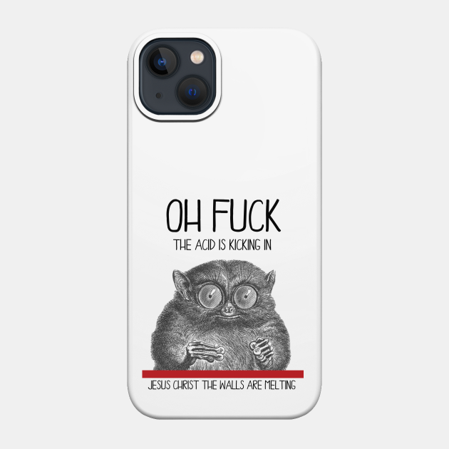 Kicking-In - Humor - Phone Case