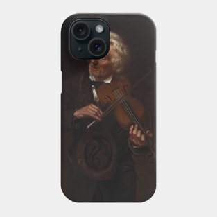 A Merry Air and a Sad Heart by John George Brown Phone Case