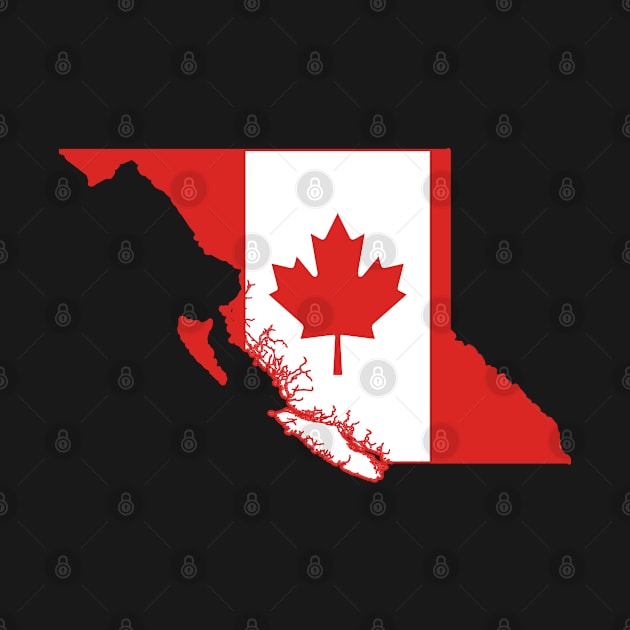 British Columbia Canada flag by LiquidLine