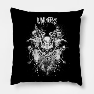 Dragon Skull Play Lumineers Pillow