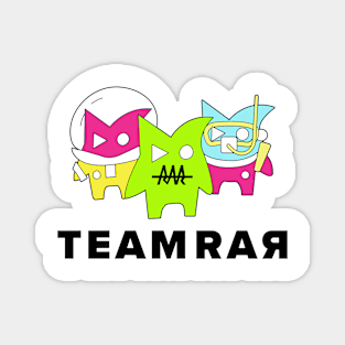 Team Rar Monsters Funny Magnet