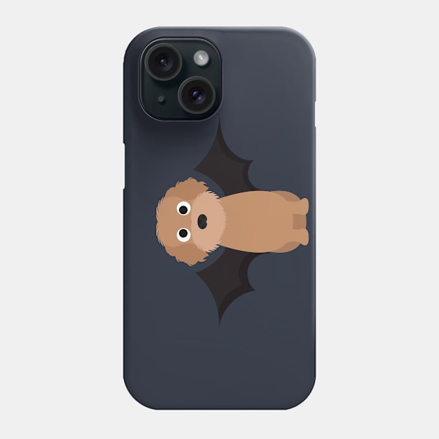 Labradoodle Halloween Fancy Dress Costume Phone Case by DoggyStyles