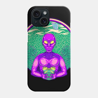 Alien Christmas Phone Case