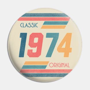 Classic 1974 Original Pin