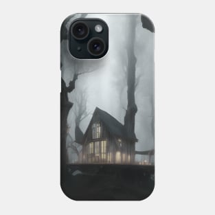 Whispering Cottage in the Darkwood Phone Case