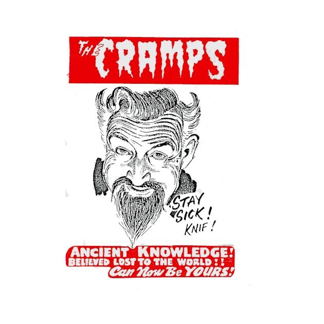 THE CRAMPS- STAY SICK! KNIF by The Jung Ones