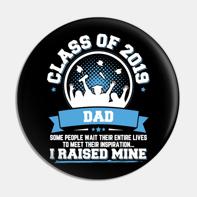 Proud Dad Of A Class Of 2019 Graduate Pin by trendingoriginals