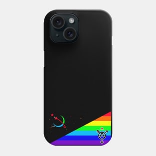 Fully Automated Luxury Gay Space Communism Flag Phone Case