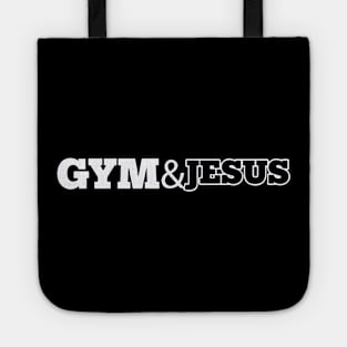 Gym And Jesus Tote