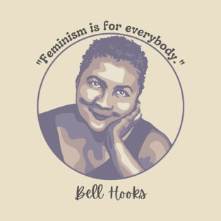 Bell Hooks Portrait and Quote T-Shirt