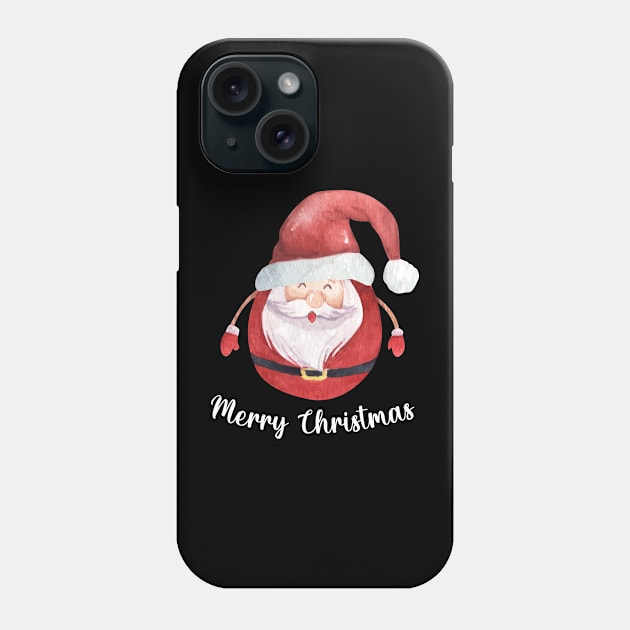 Merry Christmas Santa Phone Case by CaptainHobbyist