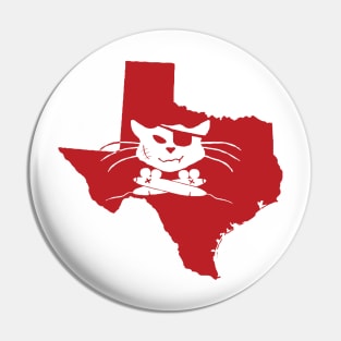 Texas Purrate Pin