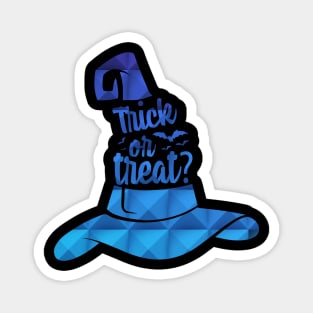 Trick or treat witch hat halloween Magnet