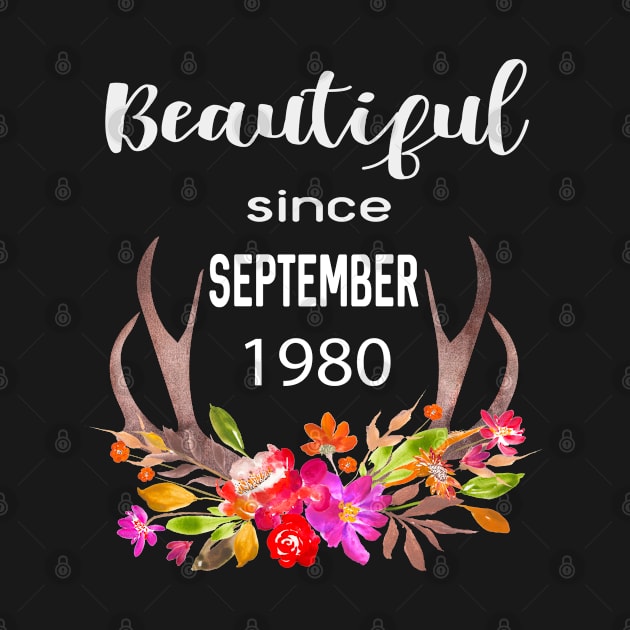 Deer Antler Elk Hunting Flower Horn Beautiful Since September 1980 by familycuteycom