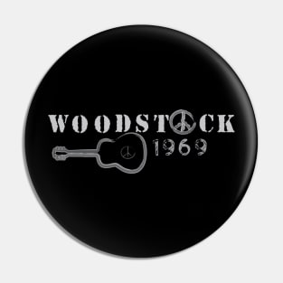 Woodstock Music Festival Pin