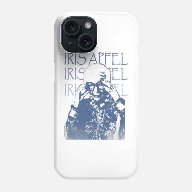 Iris-Apfel Phone Case by nikalassjanovic