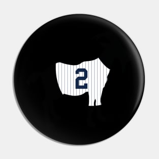 Derek Jeter GOAT Pin